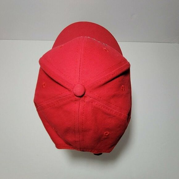 Jack Daniels Baseball Hat Tennessee Fire Stitched Red Adjustable Strap Unisex - Picture 7 of 12